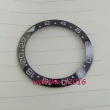 Parnis 38 мм черный керамический ободок вставка подходит 40 мм корпус механические мужские часы