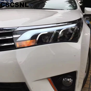 

Car Styling for Toyota Corolla Headlights 2014 2015 2016 Altis LED Headlight DRL Bi Xenon Lens High Low Beam Parking Fog Lamp