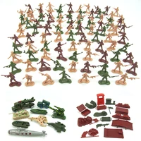 130 шт./компл. военные модели набор солдатиков фигурки армейские военные мужские песочные набор декораций игрушки для детей Высокое качество