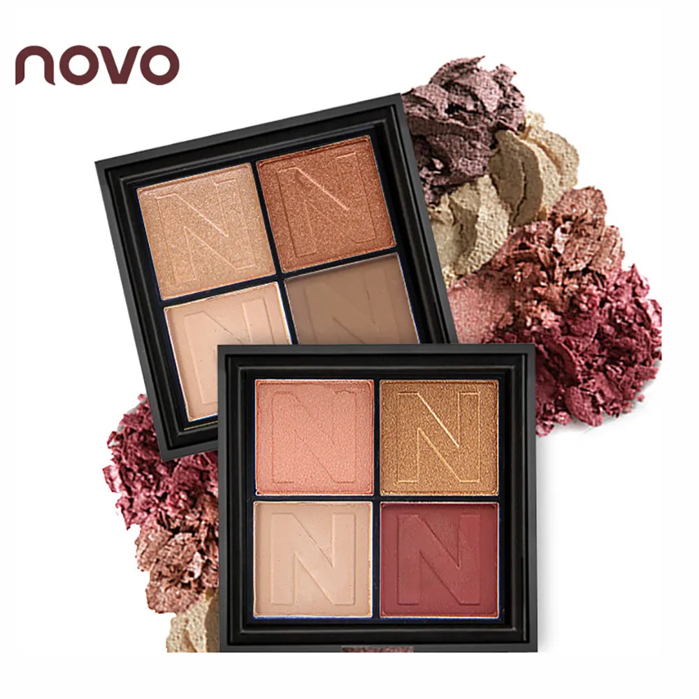 

Matte Eyeshadow Pallete 4 Color Smokey Pigment Nude Makeup Palette Cosmetics Korean Eye Makeup #Zer