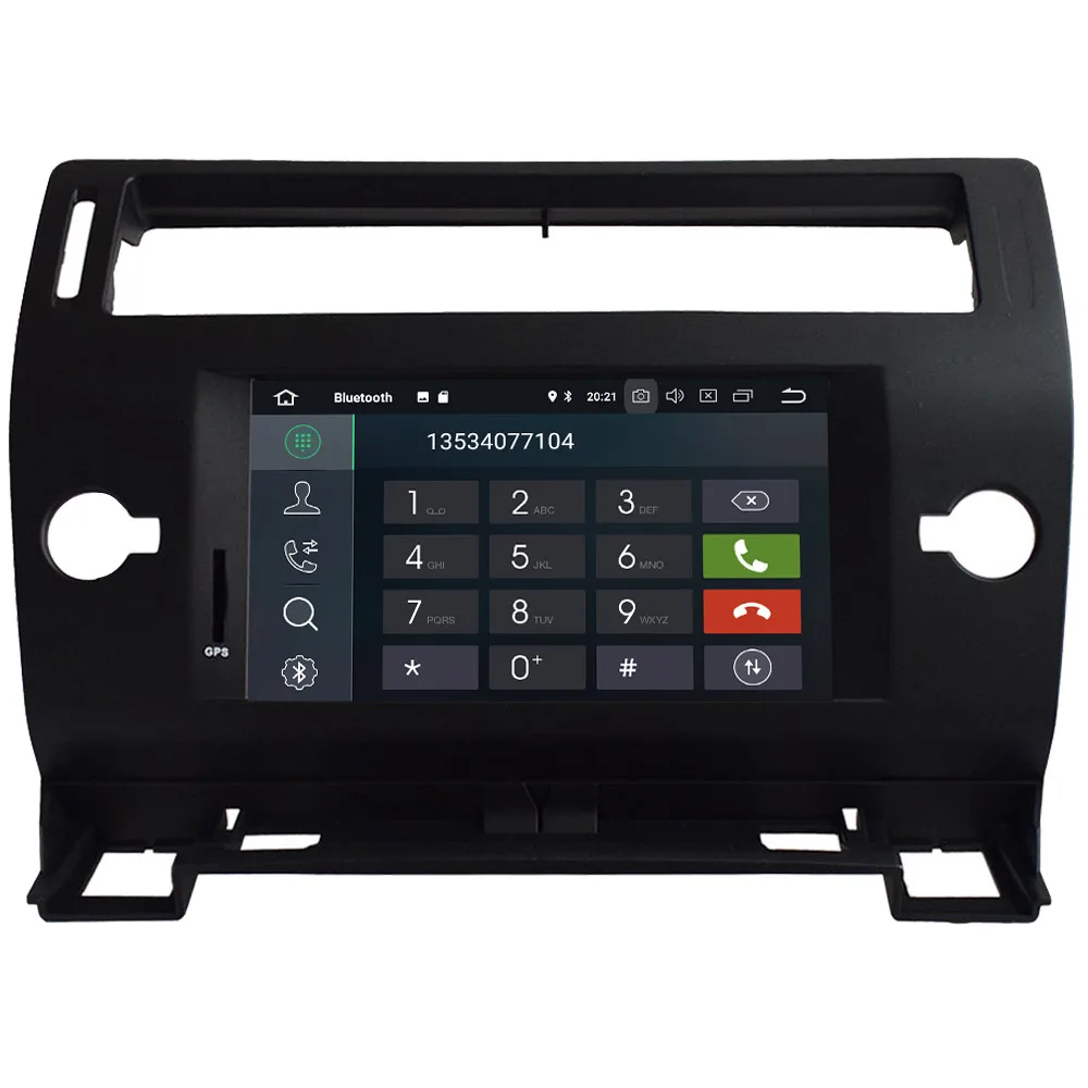 Excellent KLYDE 7" 4GB RAM 32GB ROM Octa Core PX5 Android 8.0 7.1 BT Car DVD Multimedia Player GPS For Citroen C4 Quatre Triumph 2004-2012 2