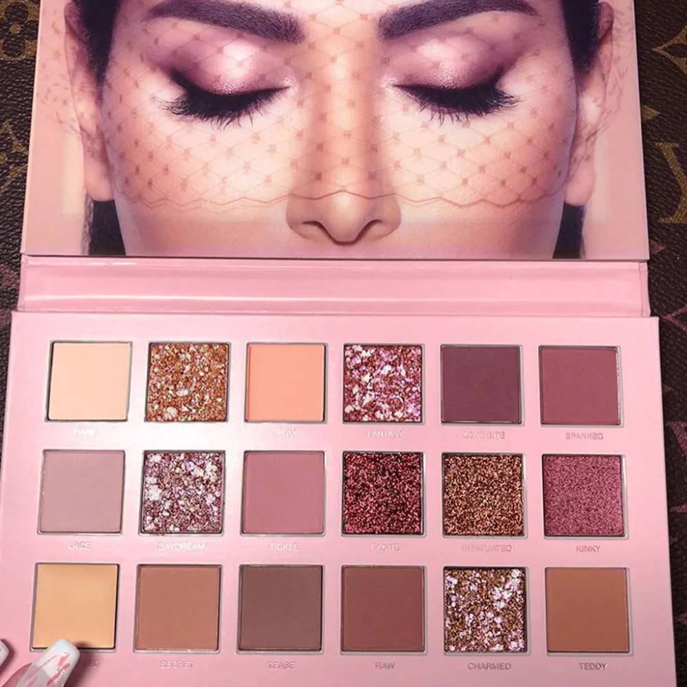 

INS Same Style 18 Colors Pearl Metallic Eyeshadow Palette Make maquiagem maquillaje Gift
