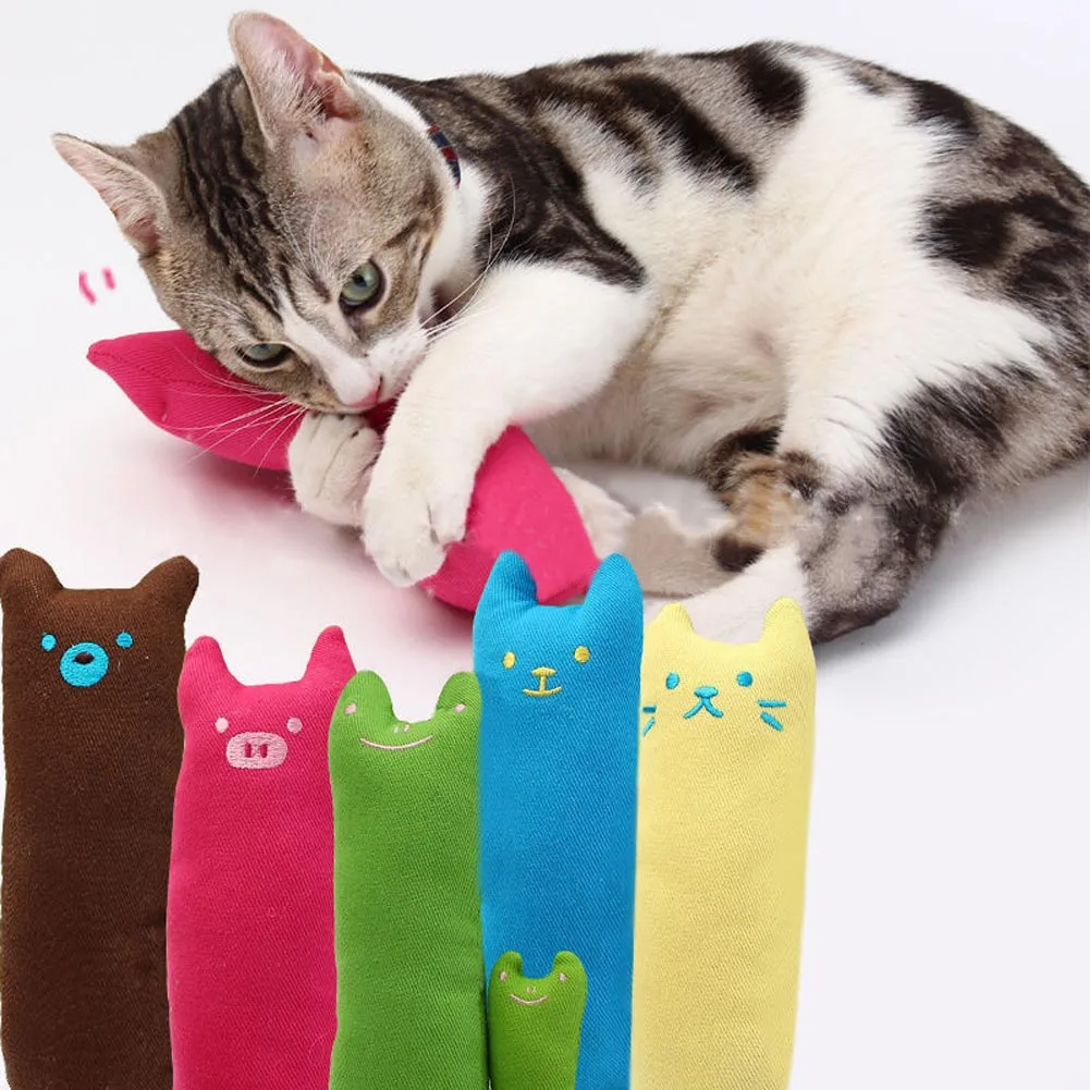 Милая Подушка с царапинами Crazy Cat Kicker Catnip игрушка для зубов шлифовальные игрушки