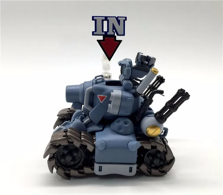 Metal Slug Tank Model Action Figure Fighter Plane Metal Slug Attack Weapons Mini Collection