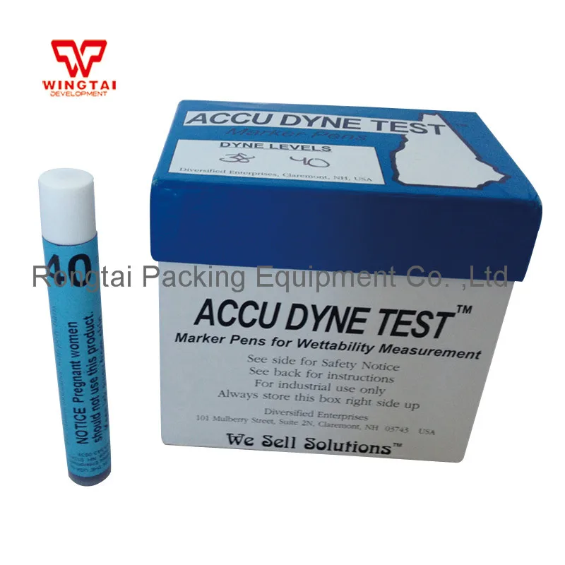 Corona Pen ACCU Surface Tension Dyne Test Pen For Plastic Film Testin