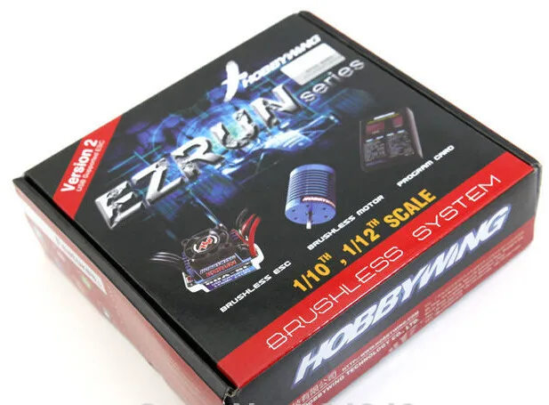 Hobbywing eZrun 18A ESC 18T 5200KV бесщеточный двигатель EZRUN Combo для 1/18 автомобиля | Игрушки и