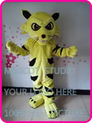 Wildcat талисман дикая кошка bobcat костюм талисмана необычные платья аниме косплей персонажа из мультфильма карнавал костюм mascotte