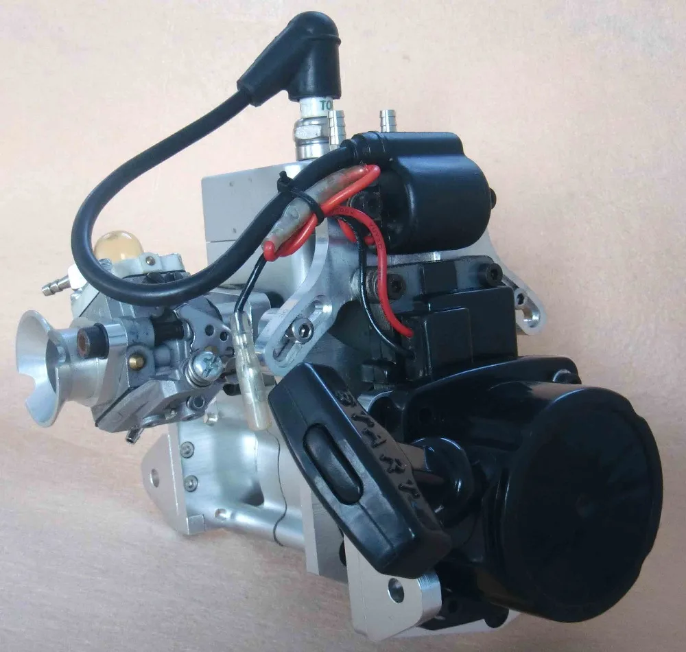 Новый супер мощный 7HP RC морской Газовый катер и лодочный двигатель 26cc мотор