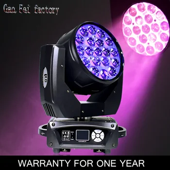 

19X15W LED zoom moving head light RGBW Wash Effcect for Dj light