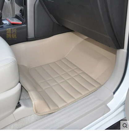 Высокое качество! Специальные коврики для Toyota Land Cruiser Prado 150 5 мест-2010 водонепроницаемые нескользящие ковры