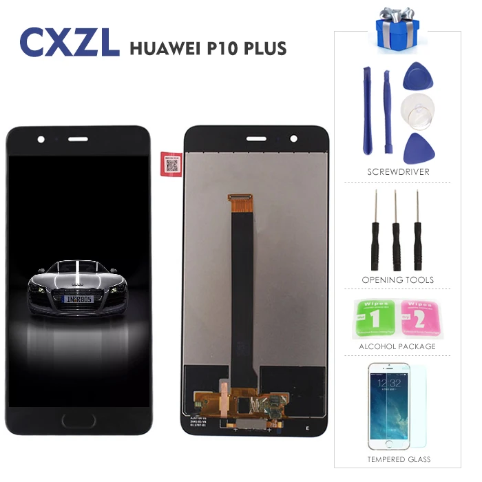 

Cxzl LCD For Huawei P10 plus display 5,5 pulgadas For Huawei p10 plus VKY-L09 VKY-L29 VKY-AL00 LCD pantalla Completa