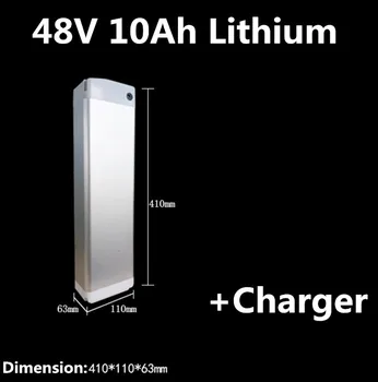 

48V 10Ah lithium battery pack for electric mountain bike electric scooter snow e-bike fat e-bike electric beach cruiser bicycle