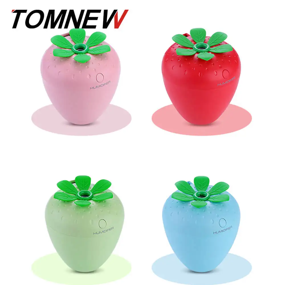 

TOMNEW 3 in 1 Mini Cool Mist Humidifier USB 180ML Ultrasonic Cute Diffuser LED Light with USB Fan and LED Lamp for Home or Car