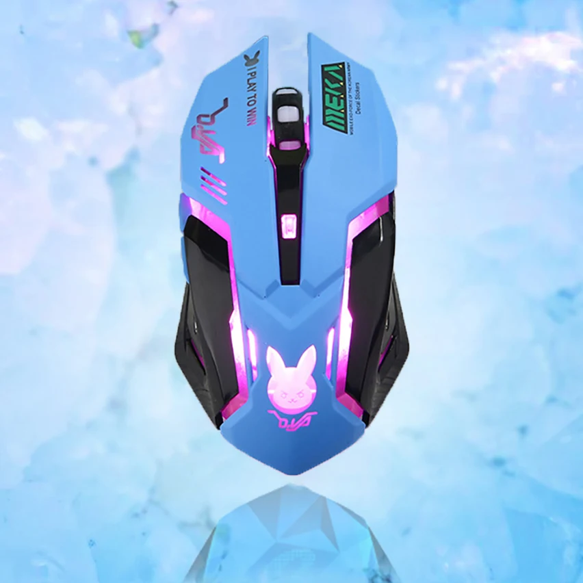 OW D. va Mercy версия Проводная игровая мышь USB 6 кнопок 3200 dpi Бесшумная оптическая компьютерная игровая мышь для ПК ноутбук для геймеров