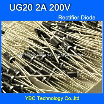 

50pcs/lot UG2D 2A/200V Fast Recovery Rectifier Diode