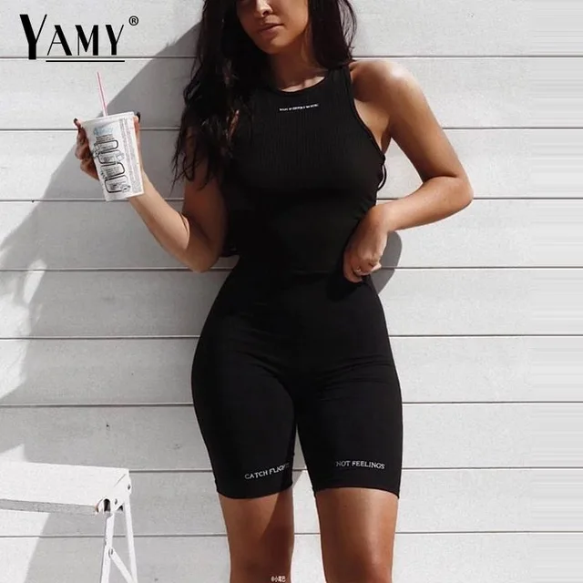 High-waist-shorts-women-elastic-waist-skinny-fitness-casual-short-Letter-print-autumn-black-shorts-2018.jpg_.webp_640x640