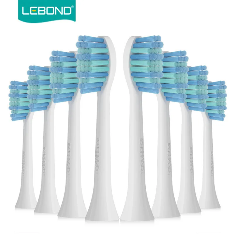 

LEBOND Sonic Electric Toothbrush Heads Handy Series 8 Pcs For All LEBOND Adult Toothbrushes