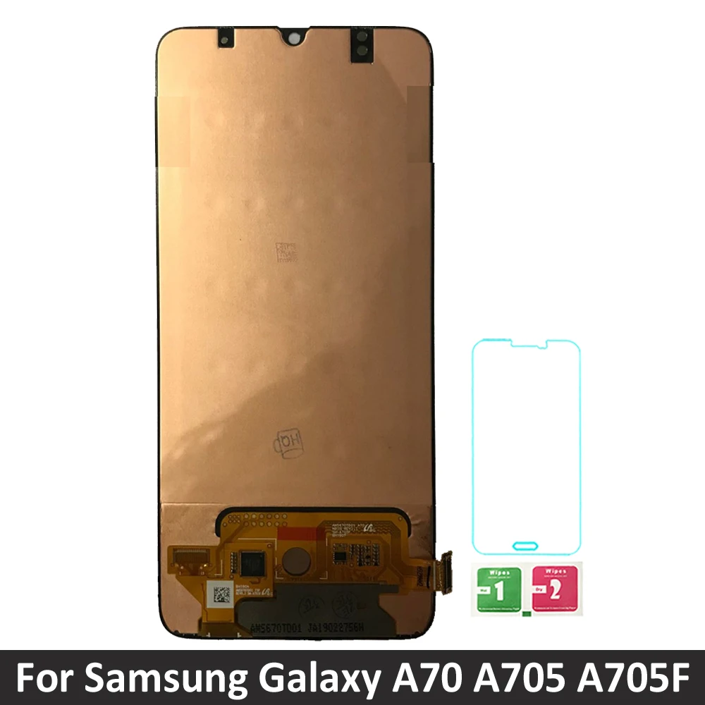

6.7' LCD Display For Samsung Galaxy A70 A705 A705F SM-A705F Touch Screen Digitizer Assembly For SAMSUNG A70 2019 A705DS LCD