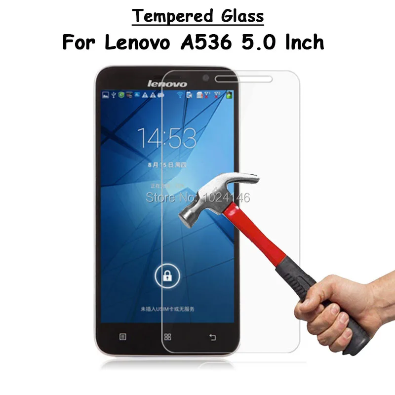 Для Lenovo A536 A358T 5 0 &quotпрозрачная защитная пленка из закаленного стекла