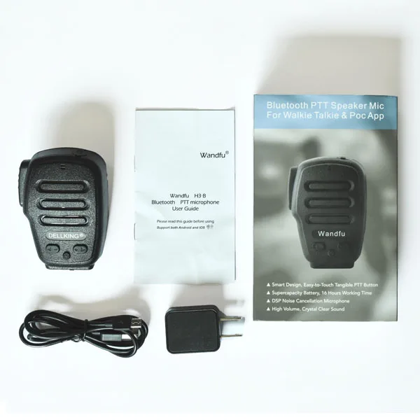 Bluetooth PTT для Kodiak Zello Walkie Talkie bluetooth Android Mic Bluetooth микрофон PTT для интерфейса zello