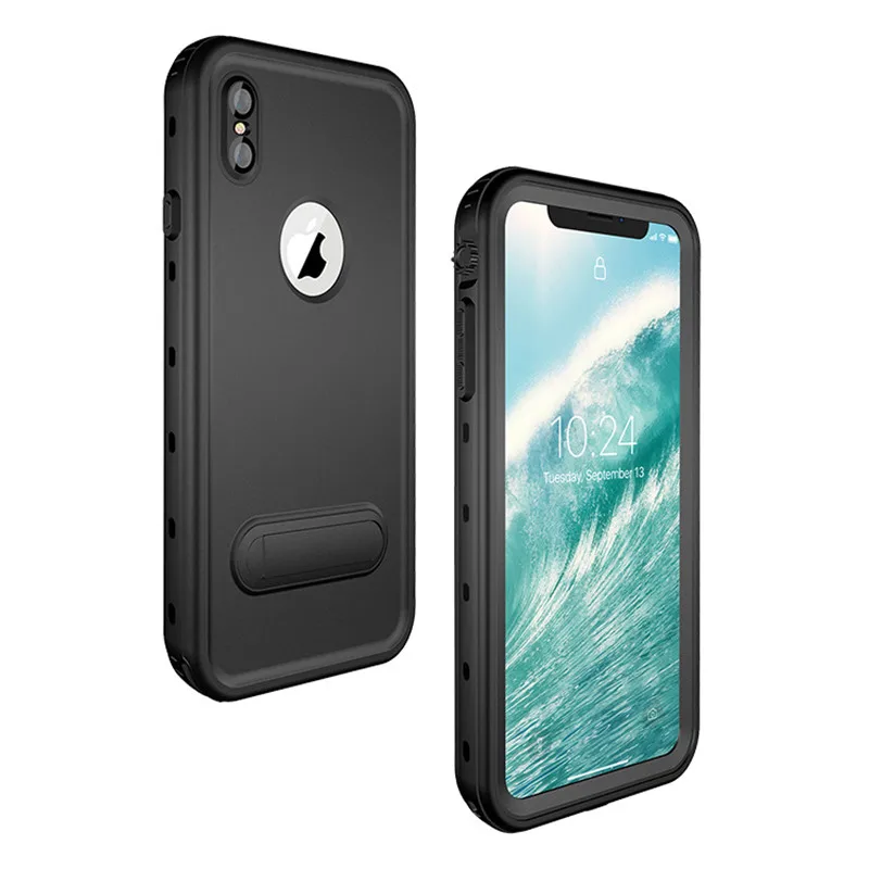 100% Waterproof Case for iPhone XS support Shockproof Swimming Diving Cover apple Outdoor Underwater Protective |