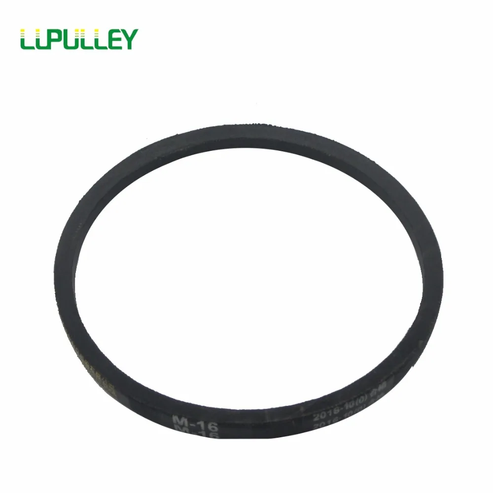 LUPULLEY V ремни типа M черная резиновая Закрытая петля ремень Толщина 6 мм