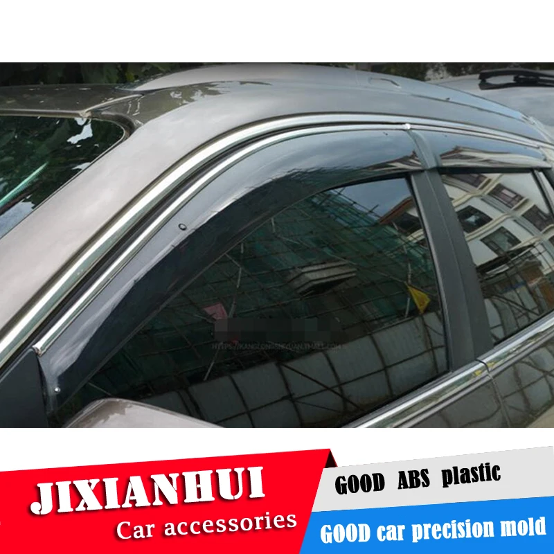 For enclave Plastic Window Visor 2009-2014Vent Shades Sun Rain Deflector Guard 4PCS/SET Car Styling | Автомобили и мотоциклы