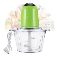 2L Electric Kitchen Chopper Meat Grinder Shredder Food Chopper Stainless Steel Electric Household Processor Kitchen Tool Cocina