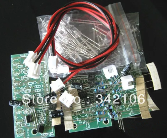

Free Shipping!!! 5pcs Electronic diy production suite Strobe Kit