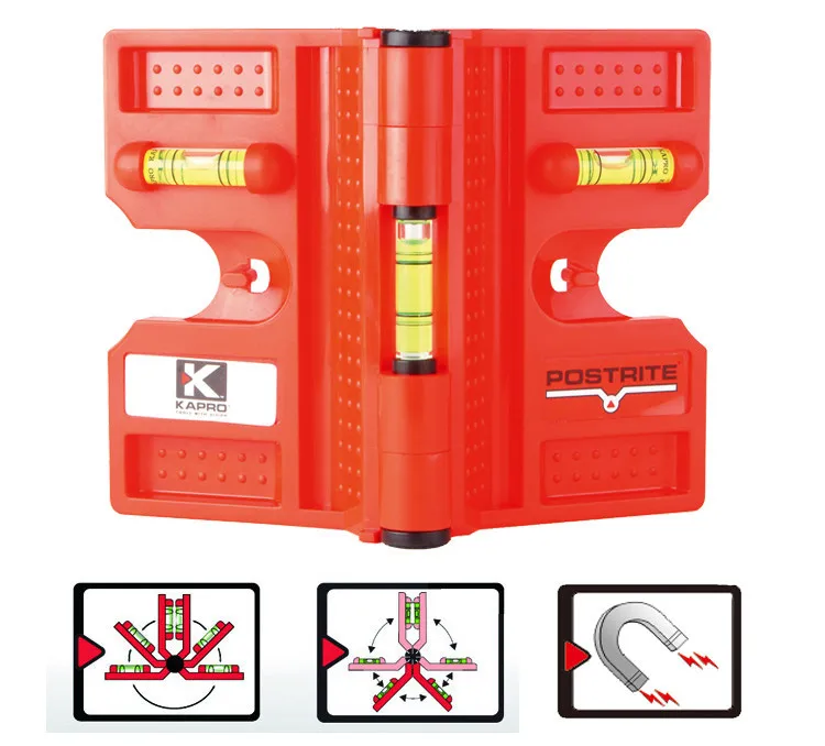 3 флакона столба уровень забор Магнитный нивелир ограждение дух трубы желоб