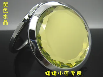 

by ems or dhl 100pcs Women Cute Pearl Makeup Mirror Lovely Portable Double Dual Sides Compact Mirrors