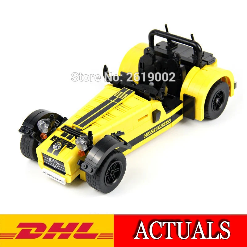 

2017 NEW 771PCS Technic Series Caterham Seven 620R Car Model Building Kit Blocks Bricks Compatible Gift Toy For Children 21307
