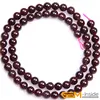 Natural Gems Stone Dark Red Garnet Round Beads For Jewelry Making Strand 15 