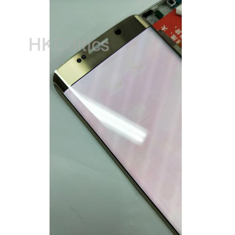 Для samsung Galaxy S6 Edge lcd G925 G925F SM-G925F дисплей+ сенсорный экран 5,1 ''S6 Edge ЖК дигитайзер сборка(красная горящая тень