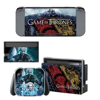 

Game of Thrones Decal Vinyl Skin Sticker for Nintendo Switch NS Console + Controller + Stand Holder Protective Film
