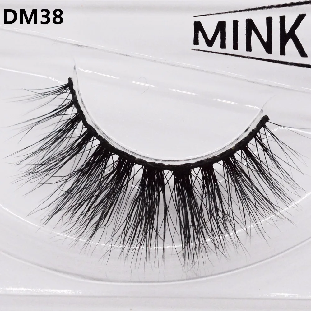 DM38 новые 3D норковые накладные ресницы мягкие натуральные высококачественные 100%