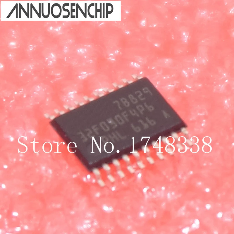 10 шт. 5 STM32F030 STM32F030F4P6 STM32 32-битный MCU TSSOP20