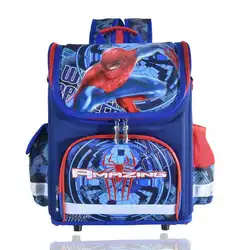 Новое прибытие рюкзак паук школьная сумка ортопедическая детская школьная сумка Автомобили школьный рюкзак Mochila Infantil для Обувь для