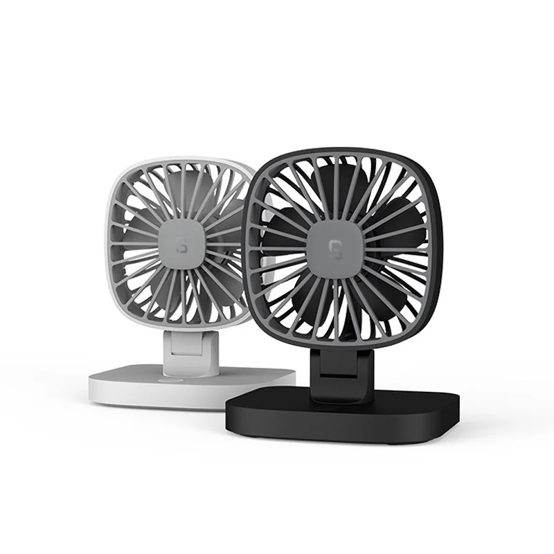 Rylybons Multifunctiona Home Car USB Fan 5V 360 Degree Rotate USB Desk