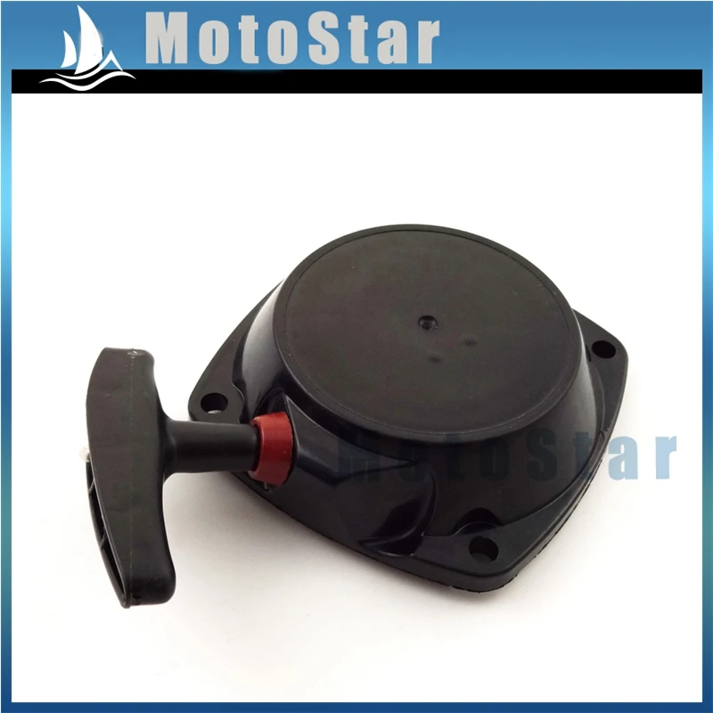 Черный стартер с отдачей для Go Ped Gsr40 TS G43L 43cc 2 тактный двигатель Газовый скутер