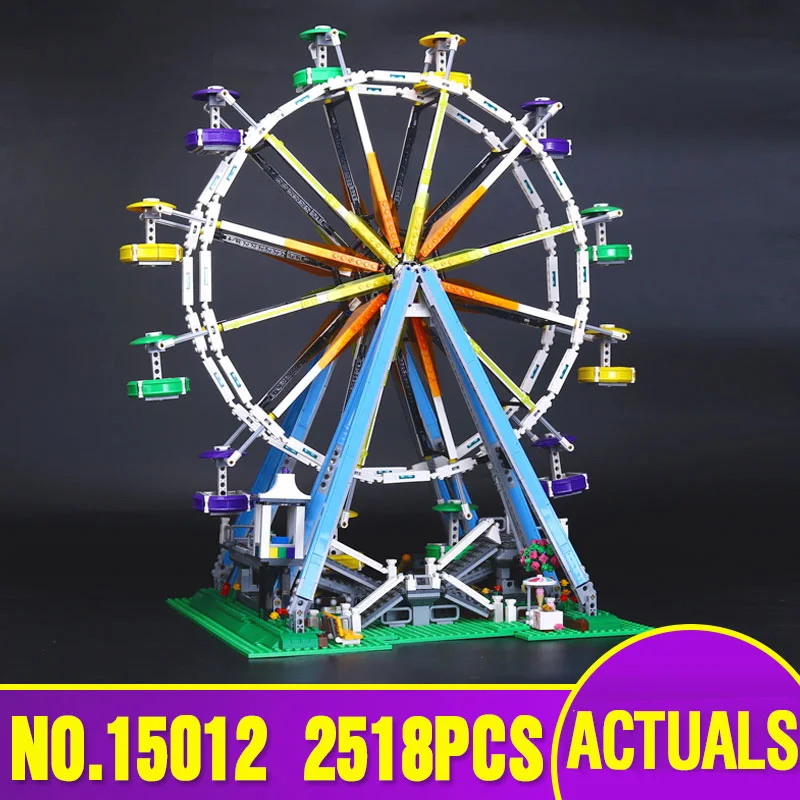 

L Models Building toy Compatible with Lego L15012 2518pcs Ferris Wheel Blocks Toys Hobbies For Boys Girls Model Building Kits