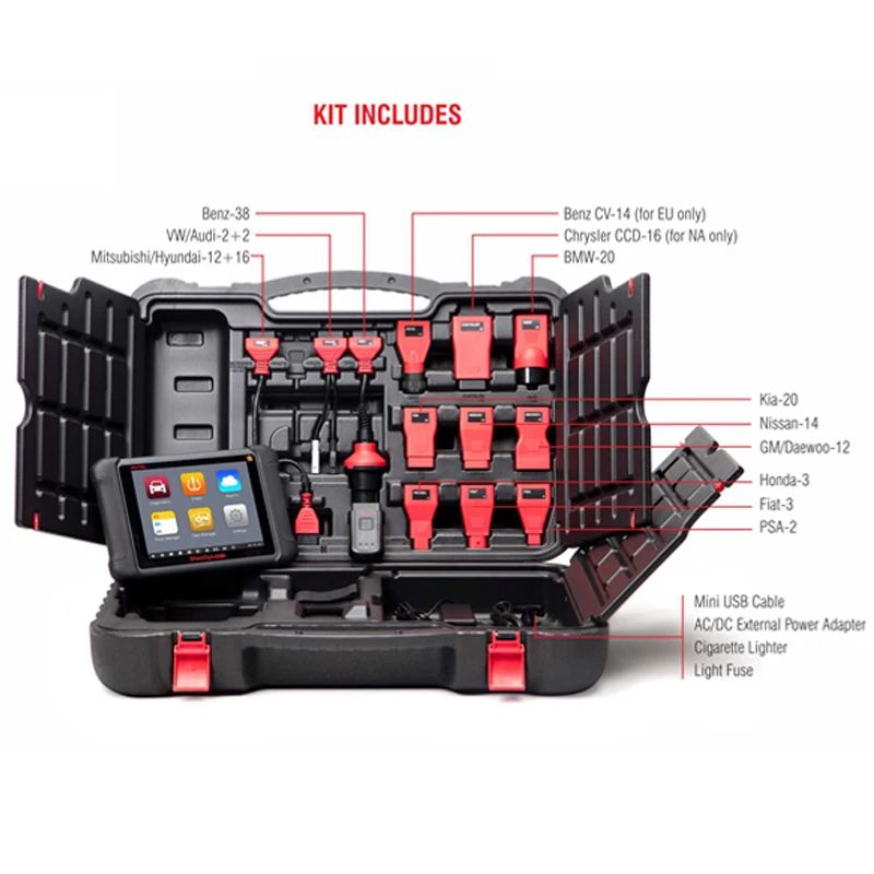 Autel MaxiSys MS906BT автоматический диагностический сканер беспроводной/расширенный/Всесторонний инструмент сканирования MS906 BT с wifi для программатор ЭБУ OBDII