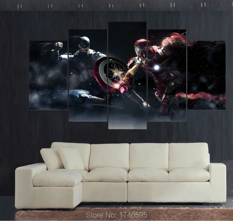 Captain America vs Iron Man-3