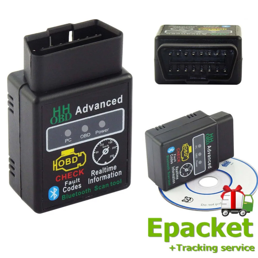 Авто OBD2 ELM327 V2.1 Bluetooth Автомобильный Диагностический Сканер для Android Torque Scan Tool