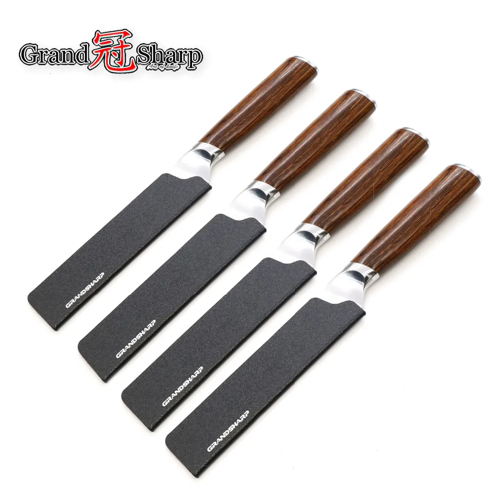  4 Pcs Steak Knife Set GERMAN DIN1.4116 Molybdenum Vanadium Steel Kitchen Knife Set Gift Box Wedding - 32863755454