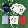 2 Sets/Lot Baccarat Texas Hold'em Cartes À Jouer En Plastique résistant à l'usure Étanche Poker Carte Conseil Pont Poker Jeu Yernea ► Photo 2/6