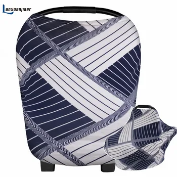 

Lanxuanjiaer Nursing Cover Scarf New fashion Breastfeeding Stretchy Multi-Use Baby Car Seat Canopy Shopping Cart Cover