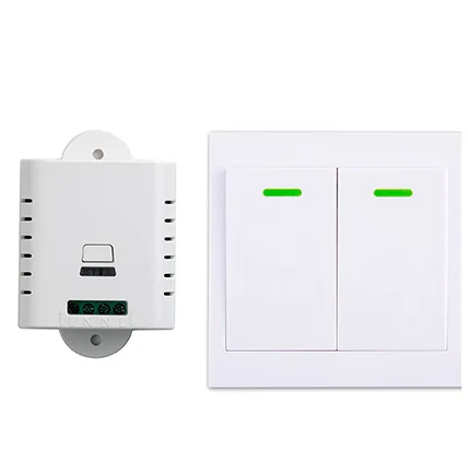 

85V 110V 220V 250V 1CH Wireless Remote Control Switch Receiver+Wall Panel Remote Transmitter Sticky Remote Smart Home Switch