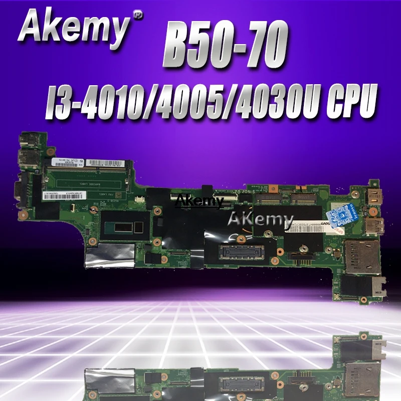 

ZIWE1/ZIWB2/ZIWB3 LA-B092P For Lenovo B50-70 N50-70 Laotop Motherboard LA-B092P Rev: 1.0 Mainboard Test I3-4010/4005/4030U CPU