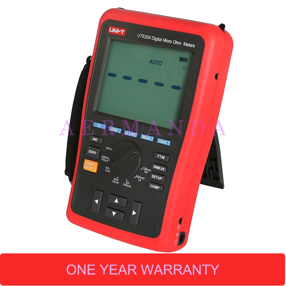 UT620A Digital Micro Ohm Meter Resistance Meterin Resistance Meters
